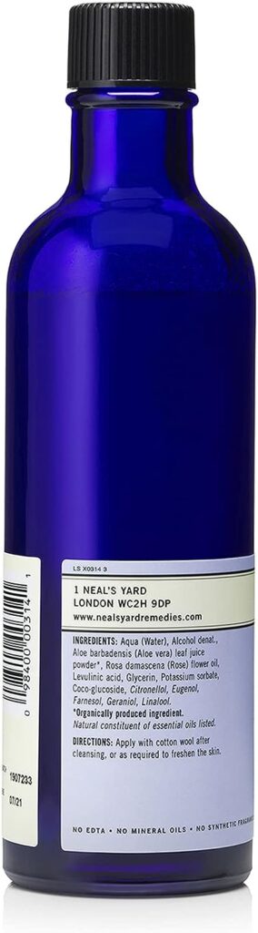 Neals Yard Remedies Award Winning Rehydrating Rose Toner | Refreshes  Balances Skin | 200 ml